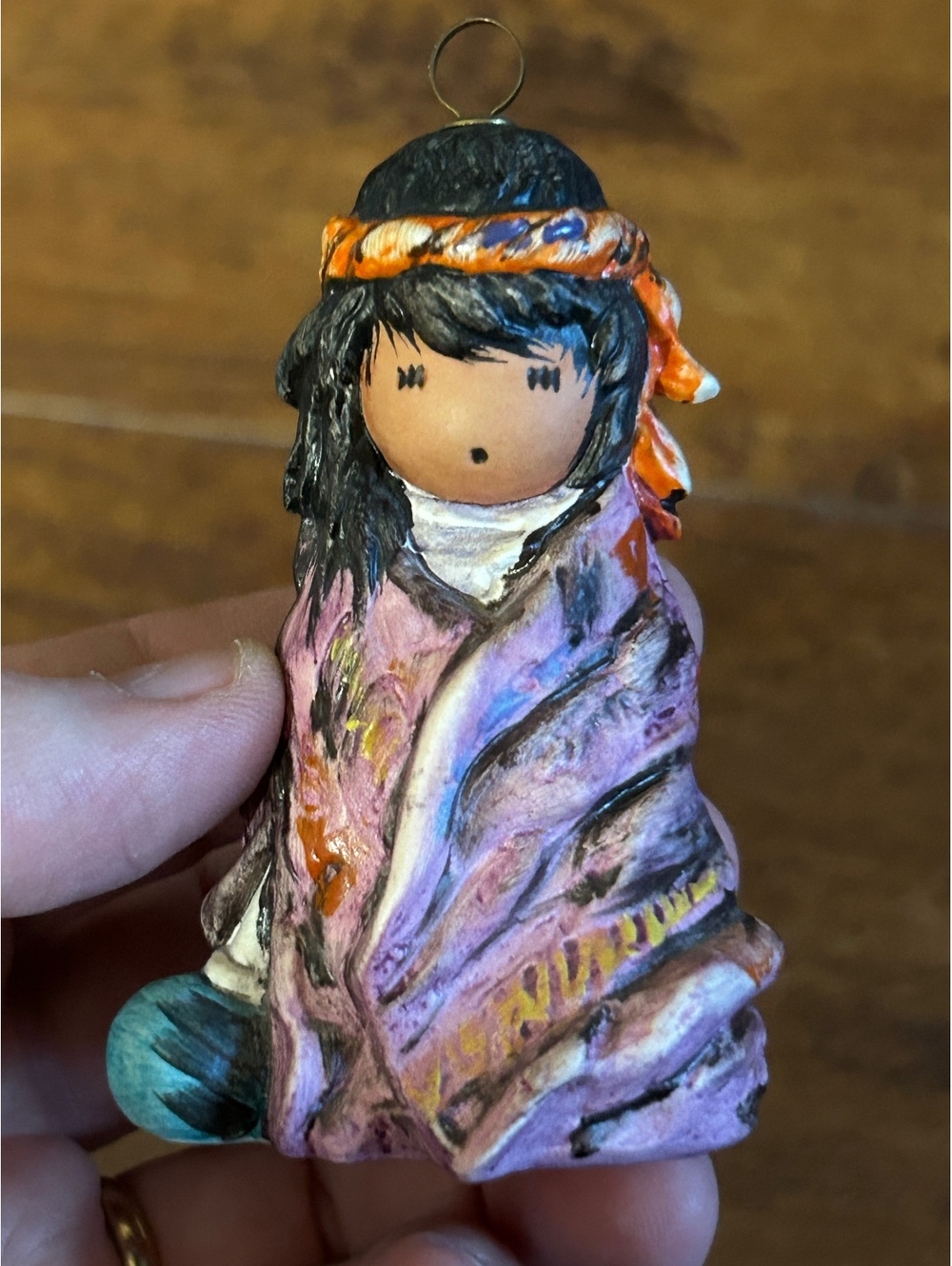 Goebel 1992 Native American Figurine Ornament